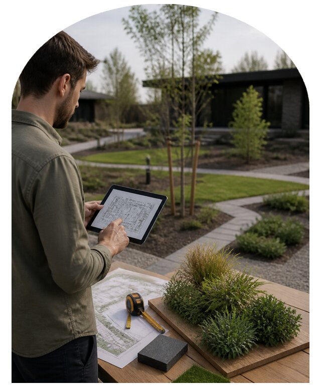 Проект озеленения территории в Лобне от 15489 р. | Метпроект-Лбн